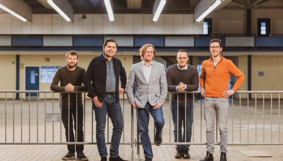 Photo of team battery trailer